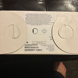 Apple Watch Ultra Titanium Case Black Alpine loop 49MM LL.